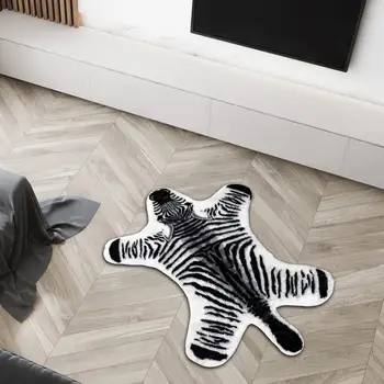 Tiger Modelis Mat Gultas Paklāju, Mīksto Nonslip Dzīvnieku Print Šūtām Paklāja Guļamistaba Bērnu Istaba Vannas Istabas Gultas
