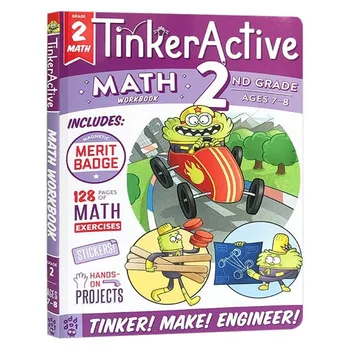 TinkerActive Darbgrāmatas 2. Pakāpes M. Tinkeractive Darbgrāmatas 2. Pakāpes M angļu valodā, Grāmatas Bērniem