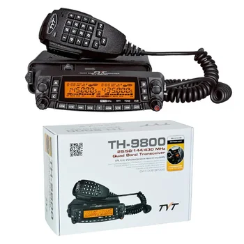 TYT TH-9800 Plus Mobile Radio Quad Joslā 29/50/144/430MHz 50W Raiduztvērēju TH9800 Walkie Talkie Automašīnas Kravas automašīnu Radio Retranslatoru Scrambler