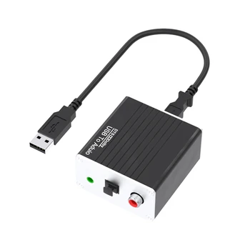 USB Audio Converter DATORA Skaņas Karte PS5 līdz 3.5 mm Skaļrunis AUX Converter Šķiedras Koaksiālie DTS Dolby 5.1 Avota Kodu