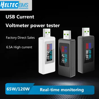 USB strāvas voltmetrs ieslēgšanas testeri asti kontaktdakšu detektoru ciparu displejs, mobilā tālruņa, planšetdatora uzlādi drošības monitors