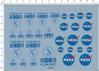 Uzlīmes NASA CASA Dažādiem Svari Modelis Komplekti 64223