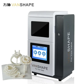 Vanshape Baltais Vasks 3D Printeris, Augstas Izšķirtspējas, Gaismjutīgi Sveķi, 3D Printeri, Rotaslietas 3D Printeri