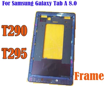 Viena Kadra Samsung Galaxy Tab 8.0 SM-T290 SM-T295 T290 T295 LCD Faceplate Rāmi, Priekšējo Tuvo aptveres Korpusā