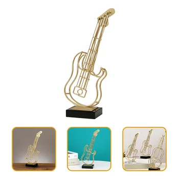Ģitāra Statuja Dekoru Ģitāra Rīcības Attēls Mūzikas Instruments, Skulptūra, Elektriskā Ģitāra, Modeli, Metāla Ģitāru Skulptūru Rotājumi