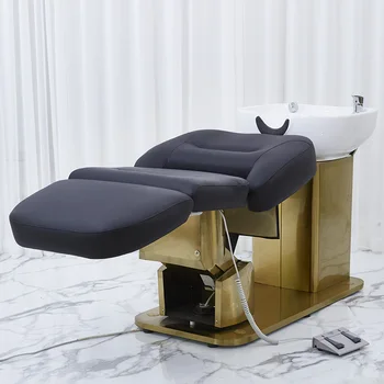 Šampūns Skaistumkopšanas Salons Krēslu Stilists Vadītājs Spa Kosmētikas Friziera Krēslu Japāņu Sillas Peluqueria Hairsalon Mēbeles CY50XT