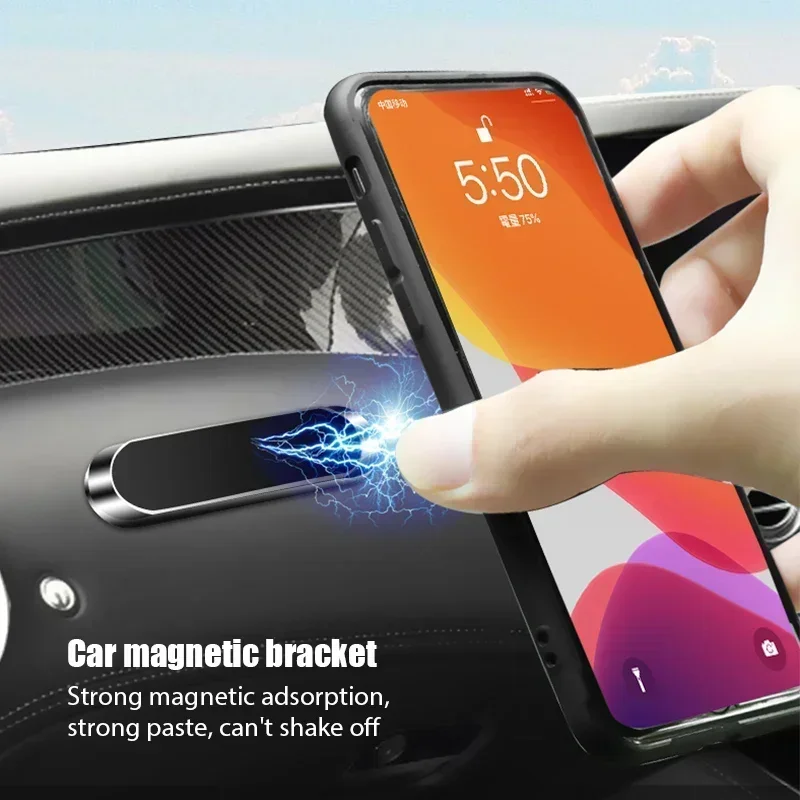 Sloksnes Magnētisko Turētāju Stāv Magnēts Mobilais Kronšteins Auto Magnētisko auto telefona Turētājs priekš iPhone 12 Pro Max Samsung xiaomi huawei