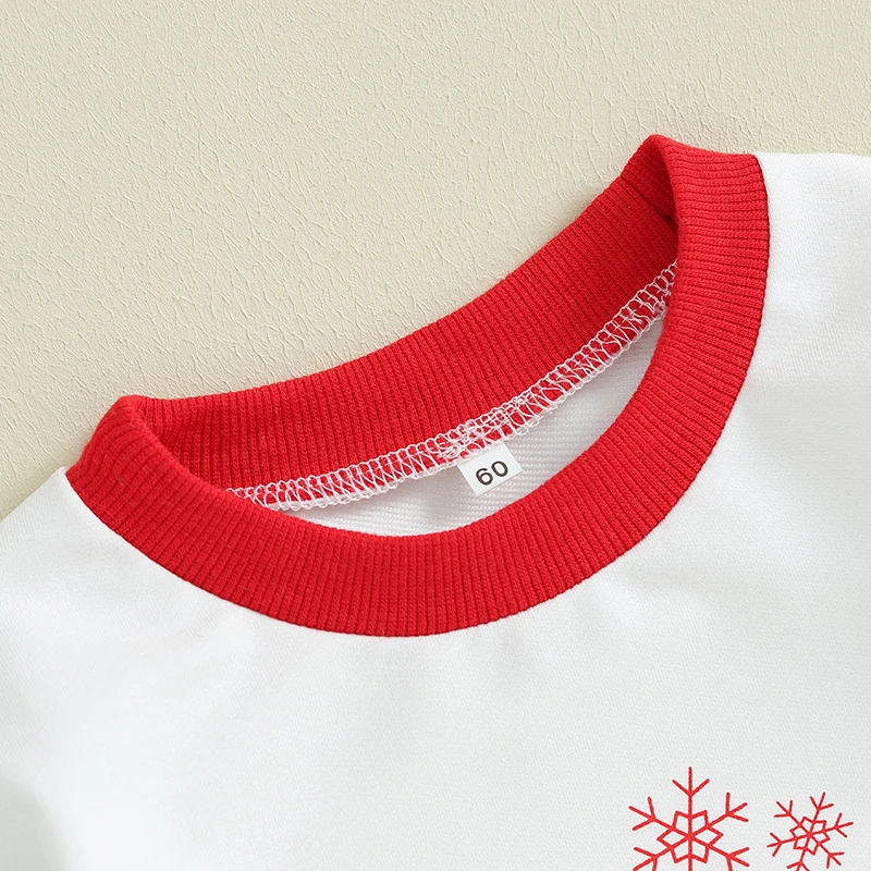 Baby Girl Sporta Krekls Romper Ziemassvētku Vēstule Drukāt Garām Piedurknēm Jaundzimušā Bērna Cute Apģērbs