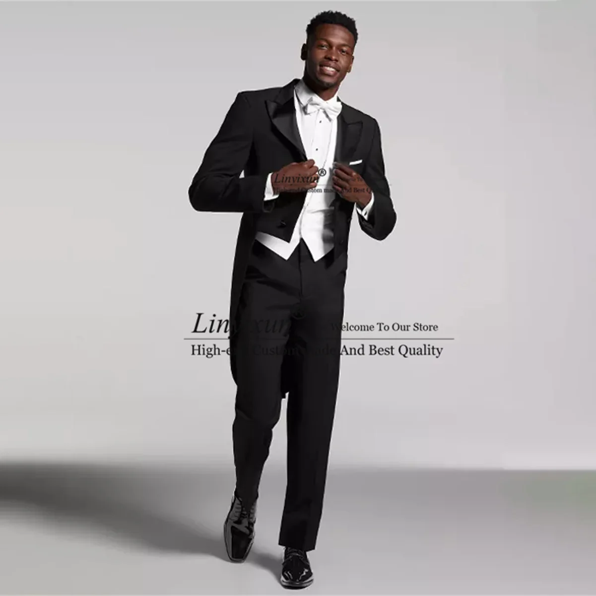 Skaists Vīriešu Uzvalki 3 Gabals Komplekts Slim Fit Formālas Biznesa Žakete Kāzu Līgavainis Uzvalku Banketa Terno Masculinos Completo