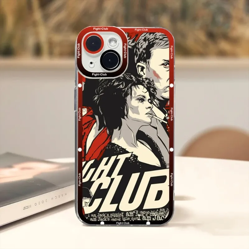 Fight Club filmas Phone Gadījumā Xiaomi 13 Redmi Piezīme 12 11 10 Pro Lite Proplus Pocox3GT F3 Pārredzamu Mīksto TPU Fundas Vāciņu