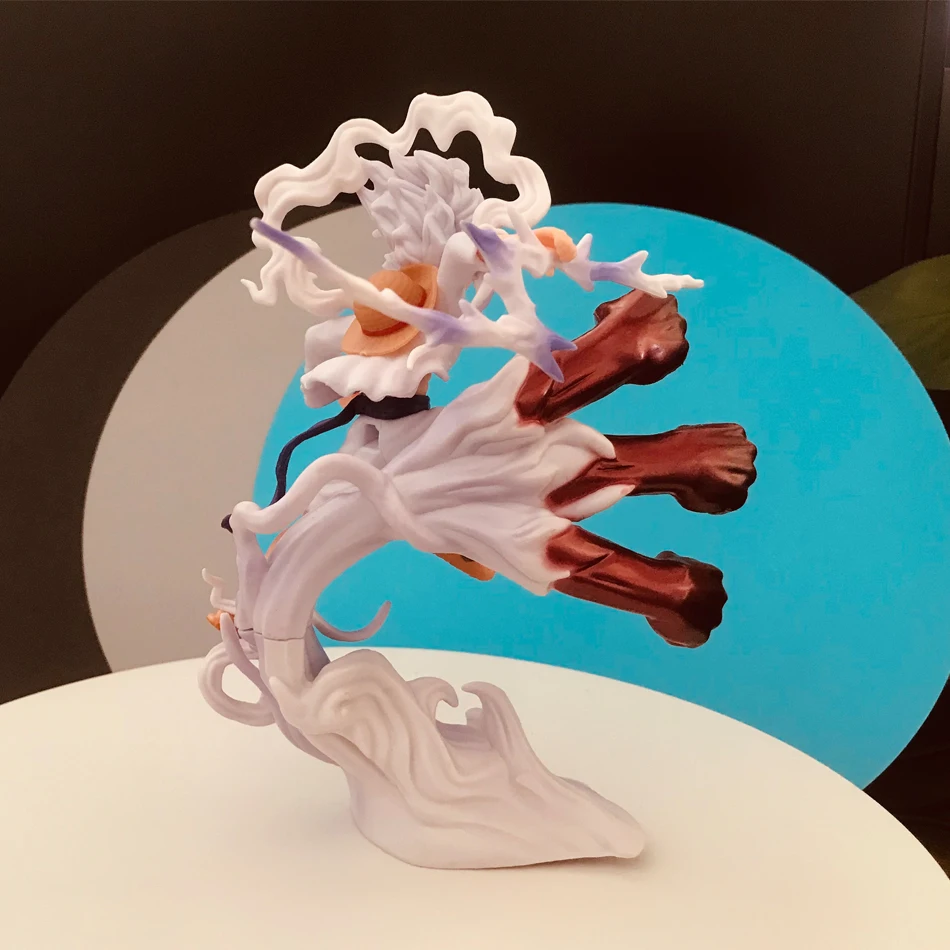 19CM Anime Viens Gabals Luffy RĪKU 5 Statuetes Nika Saules Dievs Darbības Rādītāji Kolekcionējamus PVC Modeļu Lelle, Rotaļlietas, Bērnu Dzimšanas dienas Dāvana