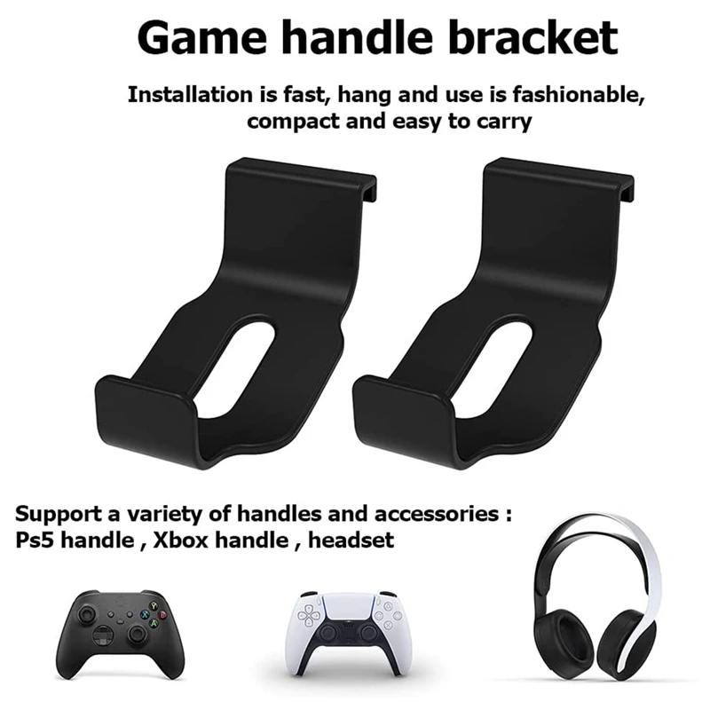 Par PS5 Kontrolieris Turētājs, 2 Iepakojumi Austiņas Pakaramo Turētājs Kontrolieris Stand Mount Playstation 5 Konsoles&Xbox Sērijas X