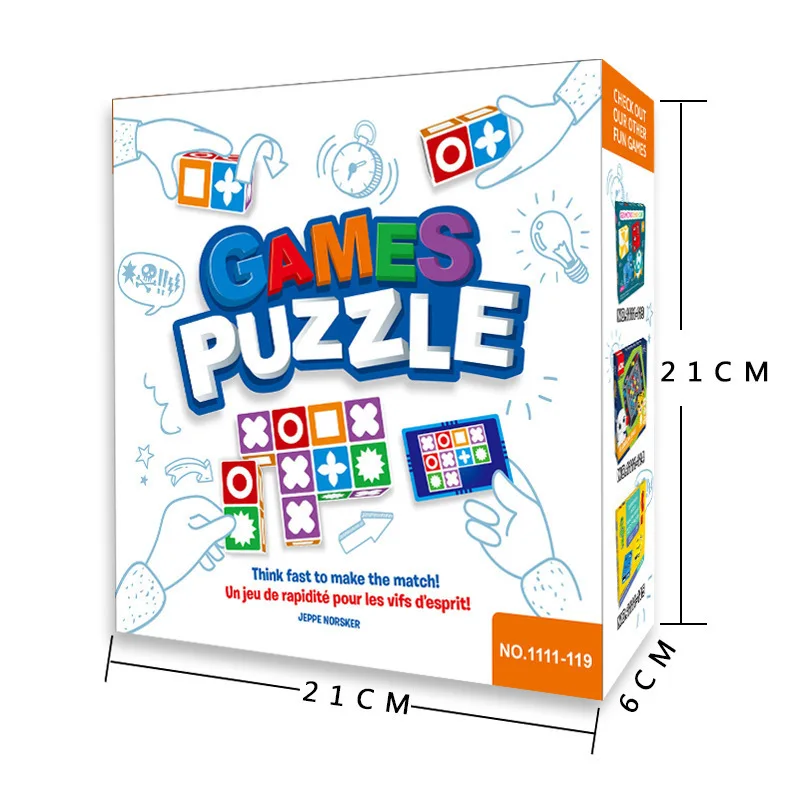 Atjaunināts Bērniem Vietu, Loģisko Domāšanu Galda Spēle Saskaņošanas Puzzle Ģimenes Puse Spēles Bērniem Interaktīvi Izglītojošas Rotaļlietas