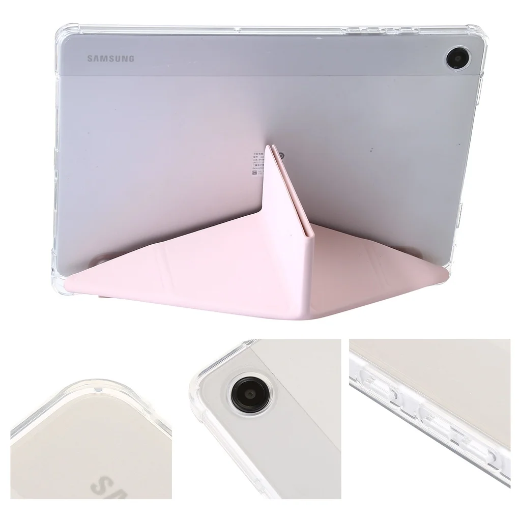 Samsung Tab A9 Gadījumā Multi-saliekamais Stends Skaidrs Atpakaļ Magnētisko Smart Shell For Galaxy Tab a9+ A9 Plus 11inch 2023 Tablete Vāciņu