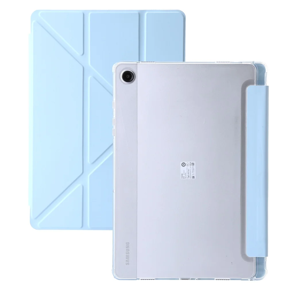 Samsung Tab A9 Gadījumā Multi-saliekamais Stends Skaidrs Atpakaļ Magnētisko Smart Shell For Galaxy Tab a9+ A9 Plus 11inch 2023 Tablete Vāciņu