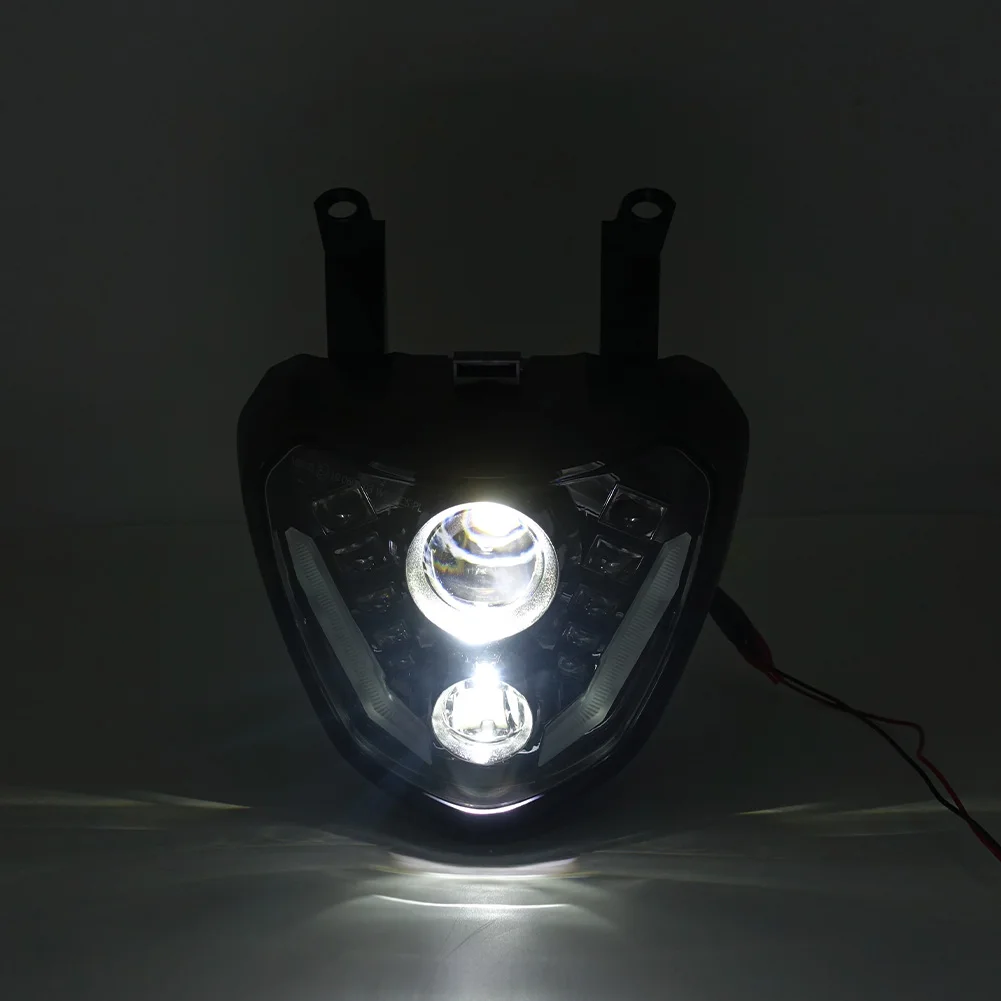 Par MT07 Lukturu MT 07 MT-07 LED Lampu dienas gaitas lukturi FZ07 FZ 07 2014 2015 2016 2017 Motocikla priekšējo Lukturu MT07 MT-07 Gaismas