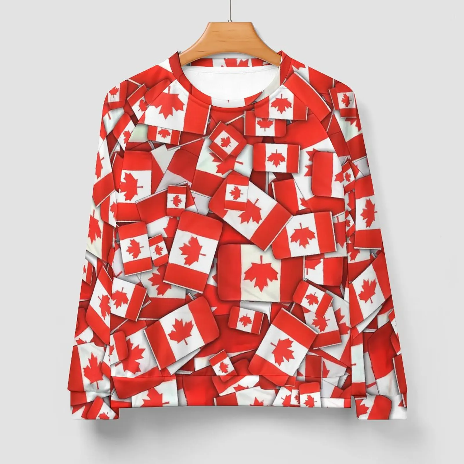 Red Lapu Zaudēt Krekli Vīriešu Kanādas Karoga Street Wear Hoodies Pavasara Harajuku Dizaina pelēkā vārna Plus Izmērs 4XL 5XL