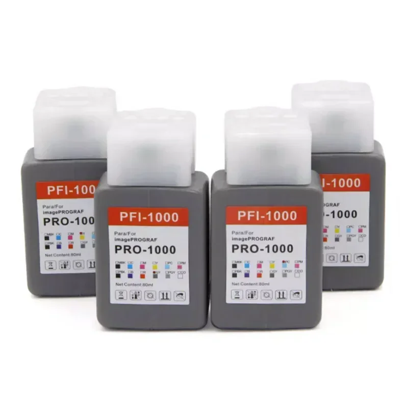 JAUNS PFI-1000 PFI1000 Premium Saderīgu Printeri, Krāsu Tintes Kārtridžs Tērps Canon imagePROGRAF PRO-1000 pilnas tintes ar čipu