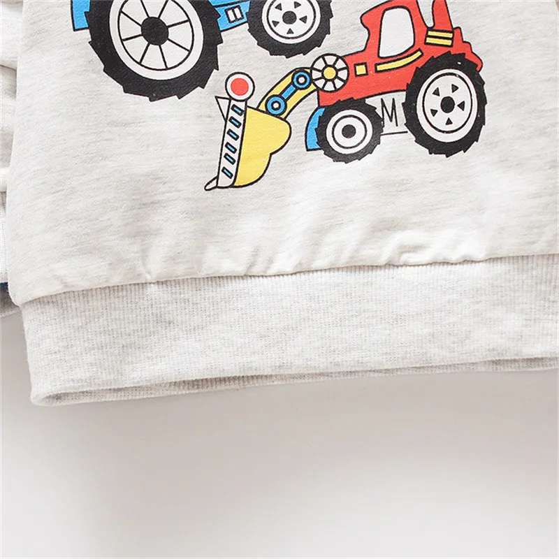 Baby Boy t-krekls Kokvilnas Gadījuma Puika ar garām Piedurknēm Topi Jaundzimušo Krekls Pavasara Rudens t krekls Pirmās Dzimšanas dienas Puiku Drēbes