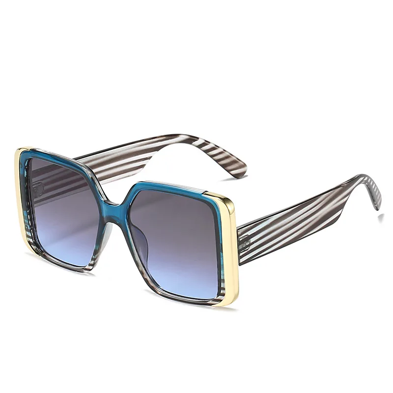 Kvadrātveida Rāmis Saulesbrilles Vīriešiem, Sievietēm Zīmola Dizaina Luksusa UV Aizsardzība Lielas Saules Brilles Modes Vintage Vīriešu Dāmas Briļļu 2023