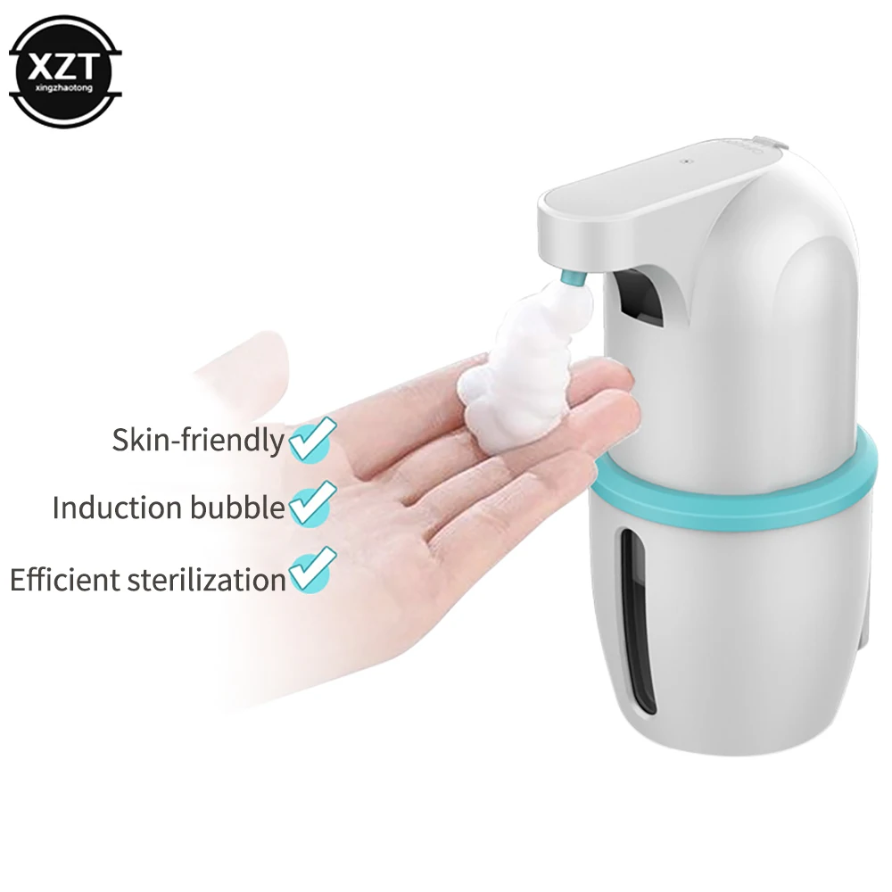 Touchless Automātisko Putu Ziepju Dozators Sensors USB Uzlādes Smart Putu Mašīna Infrasarkanais Sensors Šķidruma Tvertni Roku Sanitizer