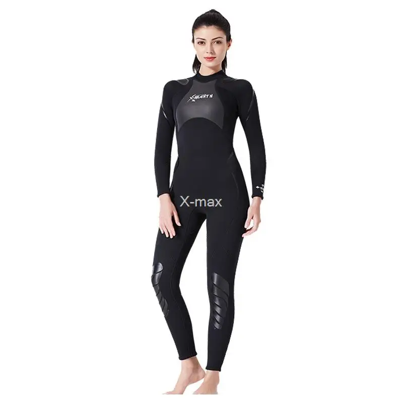 3MM Neoprēna Wetsuit viengabala Silts Sieviešu Pilna ķermeņa Wetsuit Sērfošanu Peldkostīmu Ūdens Sporta veidiem, Niršanu, Snorkeling Hidrotērpi