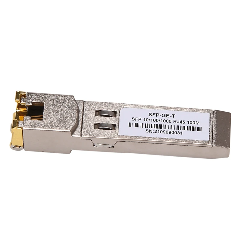 10X SFP RJ45 Moduļa Maiņa Gbic 10/100/1000 Savienotājs SFP Vara SFP RJ45 Moduļa Gigabit Ethernet Ports