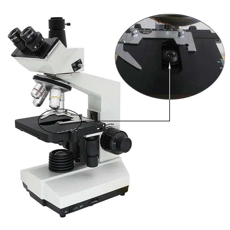 1 GAB. apgaismes ierīcei jāietver abes Kondensatoru Mikroskopu (NA1.25) Optiskie Piederumi Ar Mainīgu Diafragmu Piemērots Saplūstot Gaismas Spilgti Jomā