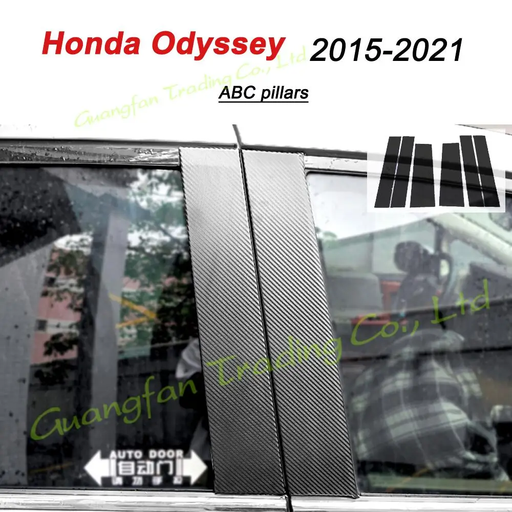 3D 5D Oglekļa Šķiedras Auto Stils Interjerā Segtu Konsoles Krāsu Uzlīmes, Uzlīmes Produktu Daļa Piederumi Honda Odyssey 2015-2021