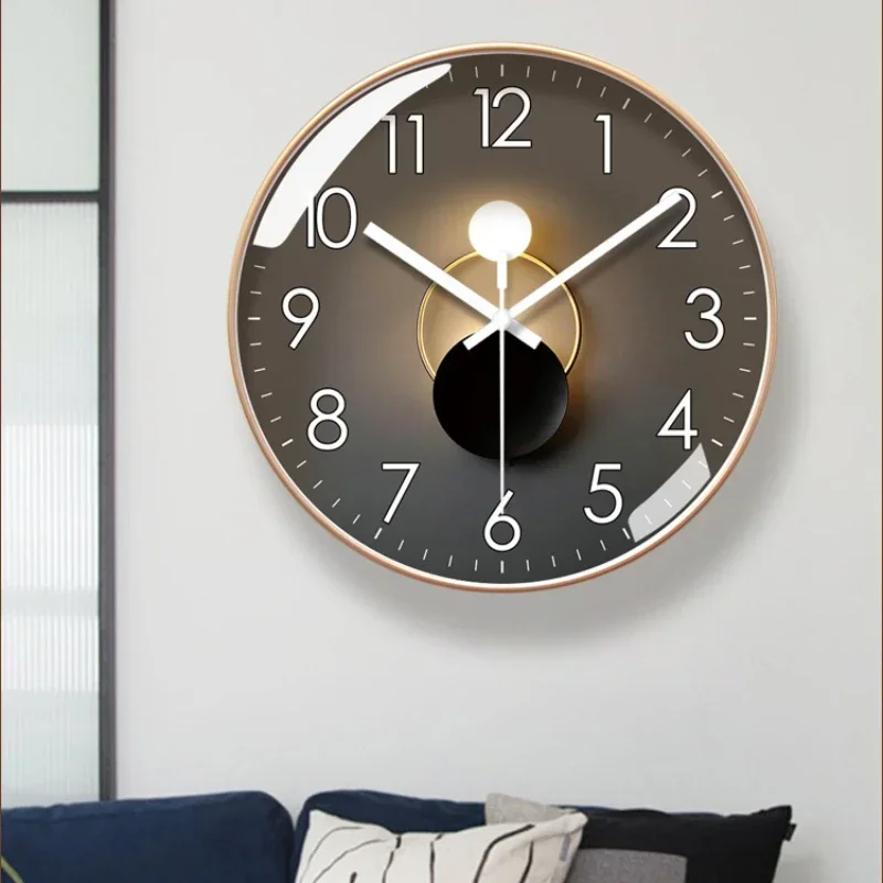 Pulkstenis Mājās, Pulkstenis Sienas Pulkstenis Dzīvojamā Istabā Vienkāršu Ziemeļvalstu Modes Sienas Watch Modern un Luxury