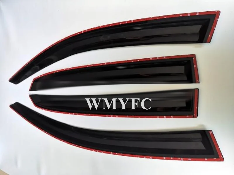 Durvju apăērbs sejas aizsargs Honda Civic Sedans 10. 2016-2020 Logu Sejsegu Ventilācijas Toņos, Saule, Lietus Sargi Weathershileds Auto piederumi stils