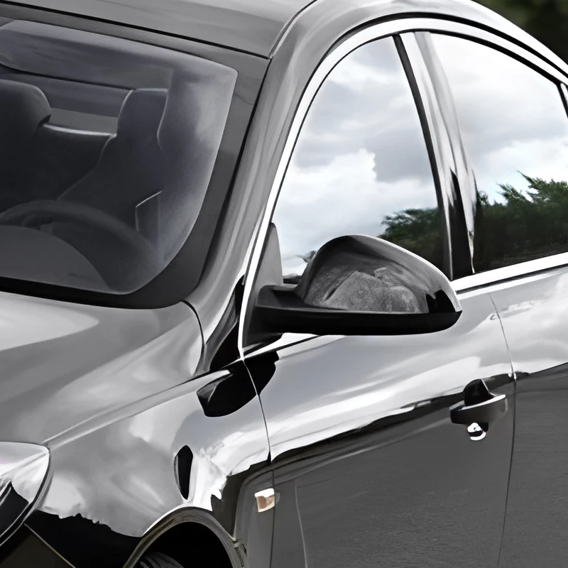 1 Pāris, Melns Auto pa Kreisi un Labajā Pusē Durvju Ārējie Spoguļi Vāks Vāciņš ABS piemērota Vauxhall Insignia 2016-2013 2012 2011 2010 2009 2008