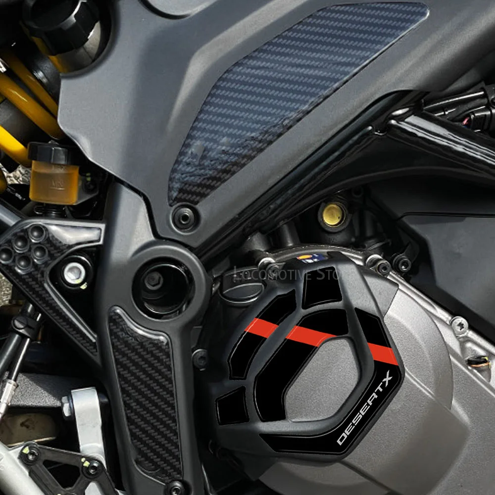 Par Ducati DesertX Tuksnesī X RR22 2023 Aksesuāri, Motociklu 3D Gēls ar Epoksīdsveķu Uzlīme Tvertne Pad Aizsardzības Komplekts