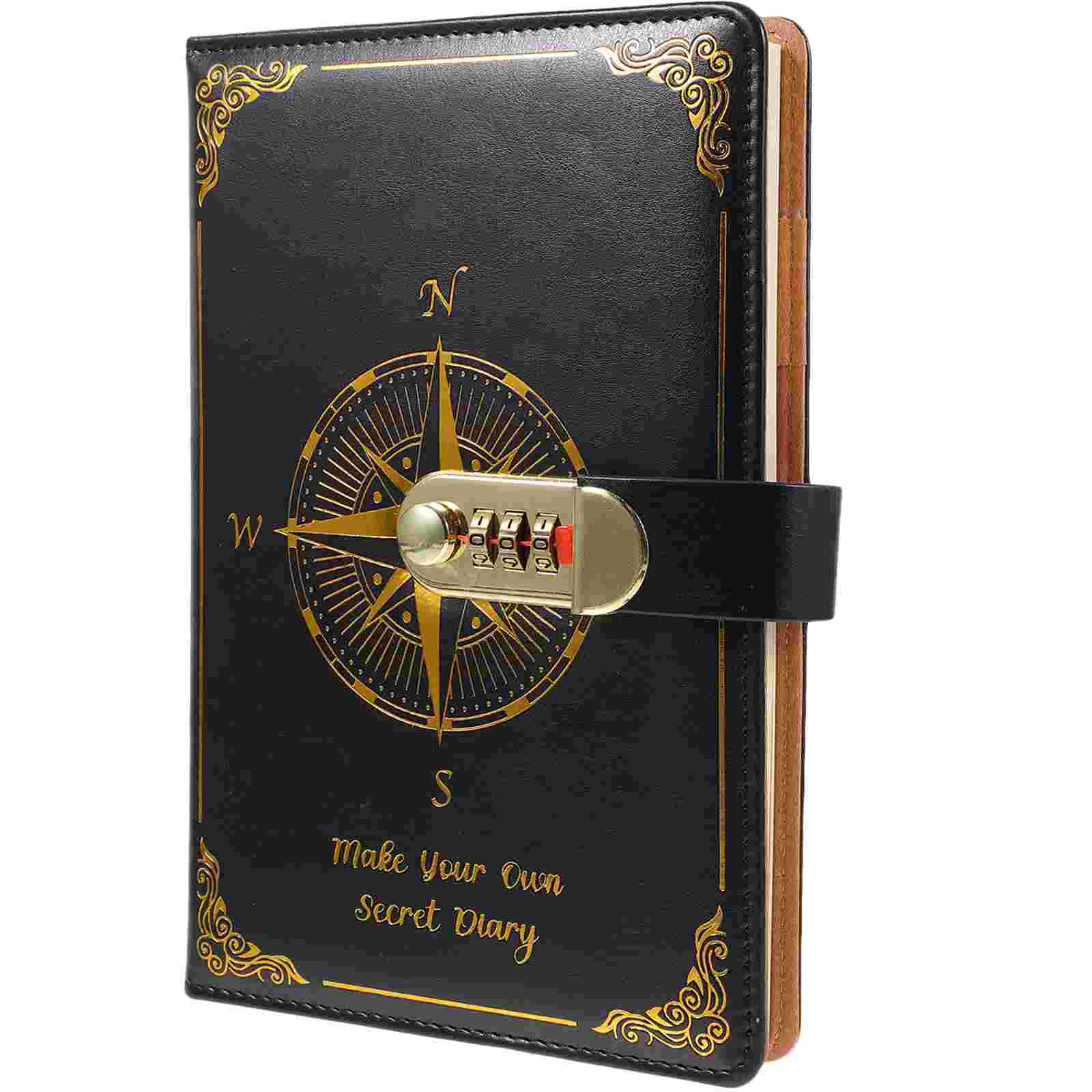 Retro Dienasgrāmata aizsardzība ar Paroli A5 piezīmju Grāmatiņa (green) Labs Meklē, Grāmatu Ceļojumu