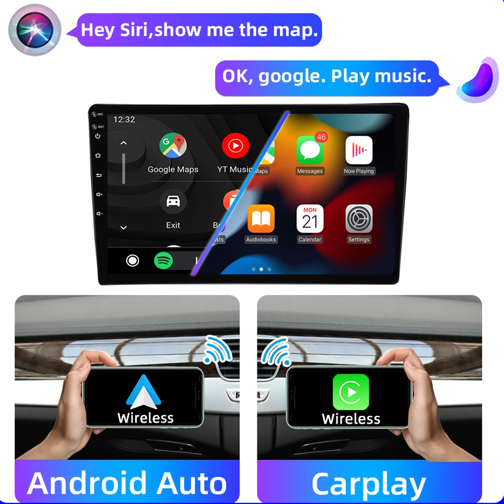 2000*120 IPS Android 13 8GB+256 GB Automašīnas Stereo Radio Honda Civic 8 2005. - 2012. gadam GPS Multivides Video Atskaņotājs 2 Din RDS DVD CarPlay