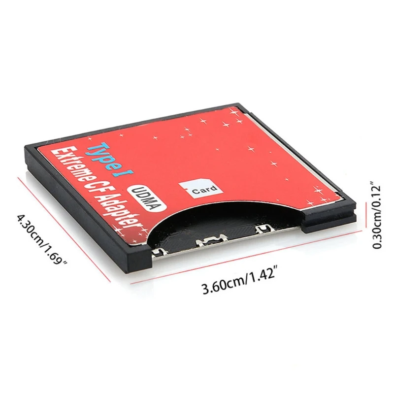 Augstas Kvalitātes Micro-SD SDHC, lai Compact Tipa Atmiņas Kartes Lasītājs Konvertētājs
