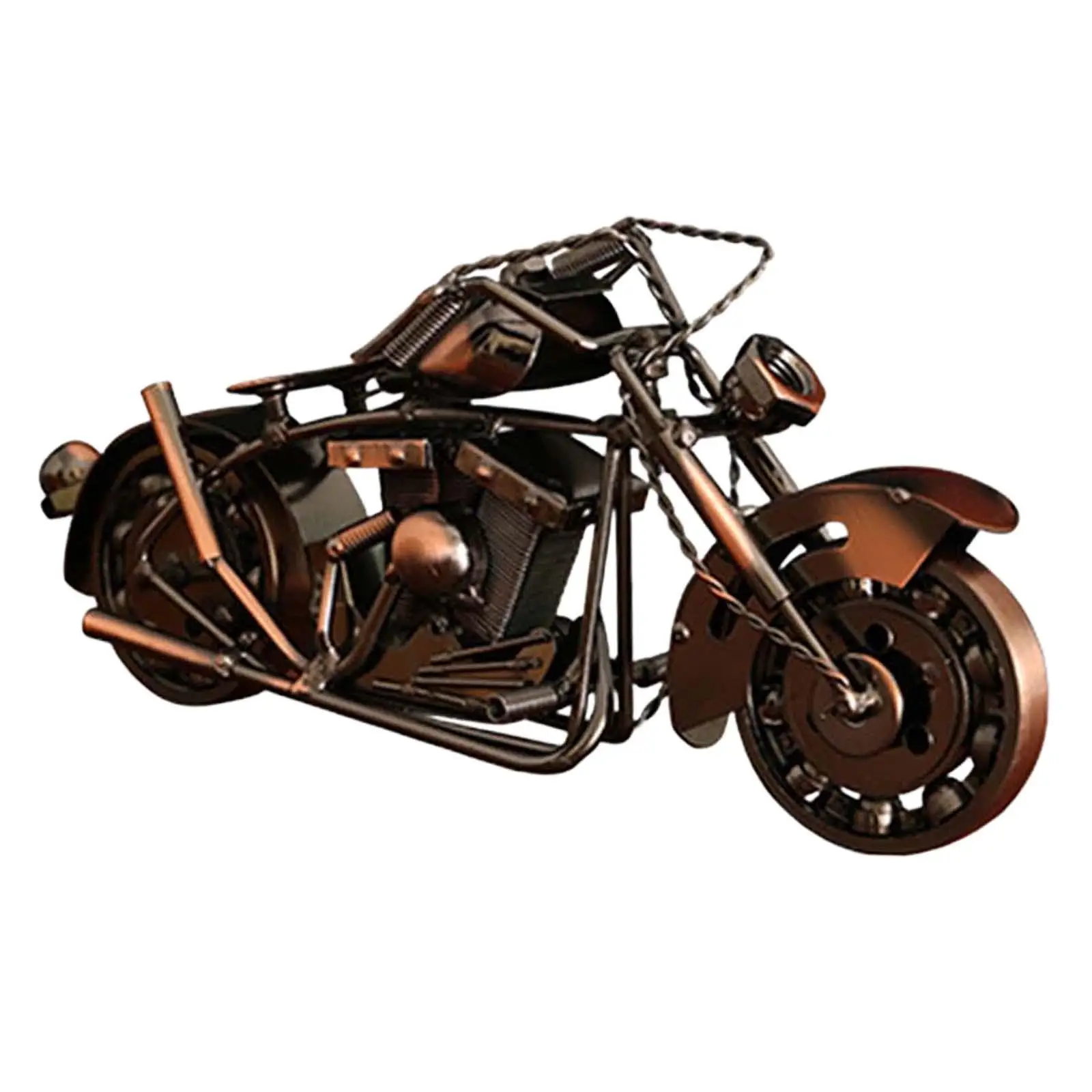 Motocikla Modeļa Motociklu Dzelzs Mākslas Skulptūru Neto Svars 0.74 kg Kolekcija