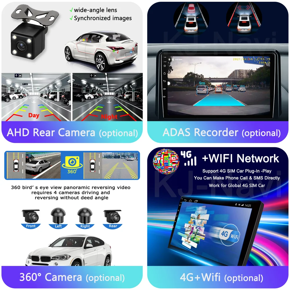 Android 13 BMW E46 M3 un X5 1998-2006 Carplay 9 collu 8 Kodolu Bluetooth Internets Wifi 4G Bluetooth GPS Navigācijas Multimediju