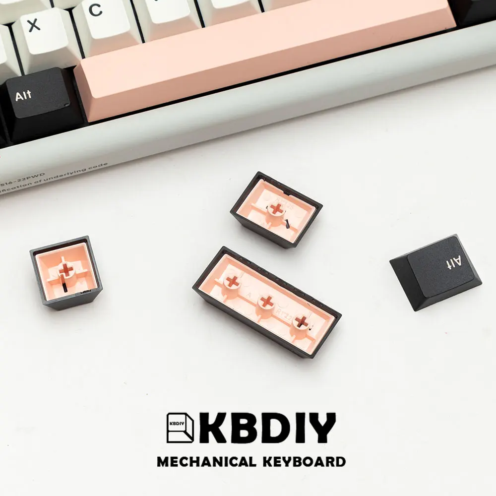 KBDiy 173 Atslēgas PBT GMK Olivia Keycap Mehāniskā Tastatūra Double Shot Ķiršu Profilu Keycaps Pasūtījuma K500 GK61 GMK67 ISO Atslēgas
