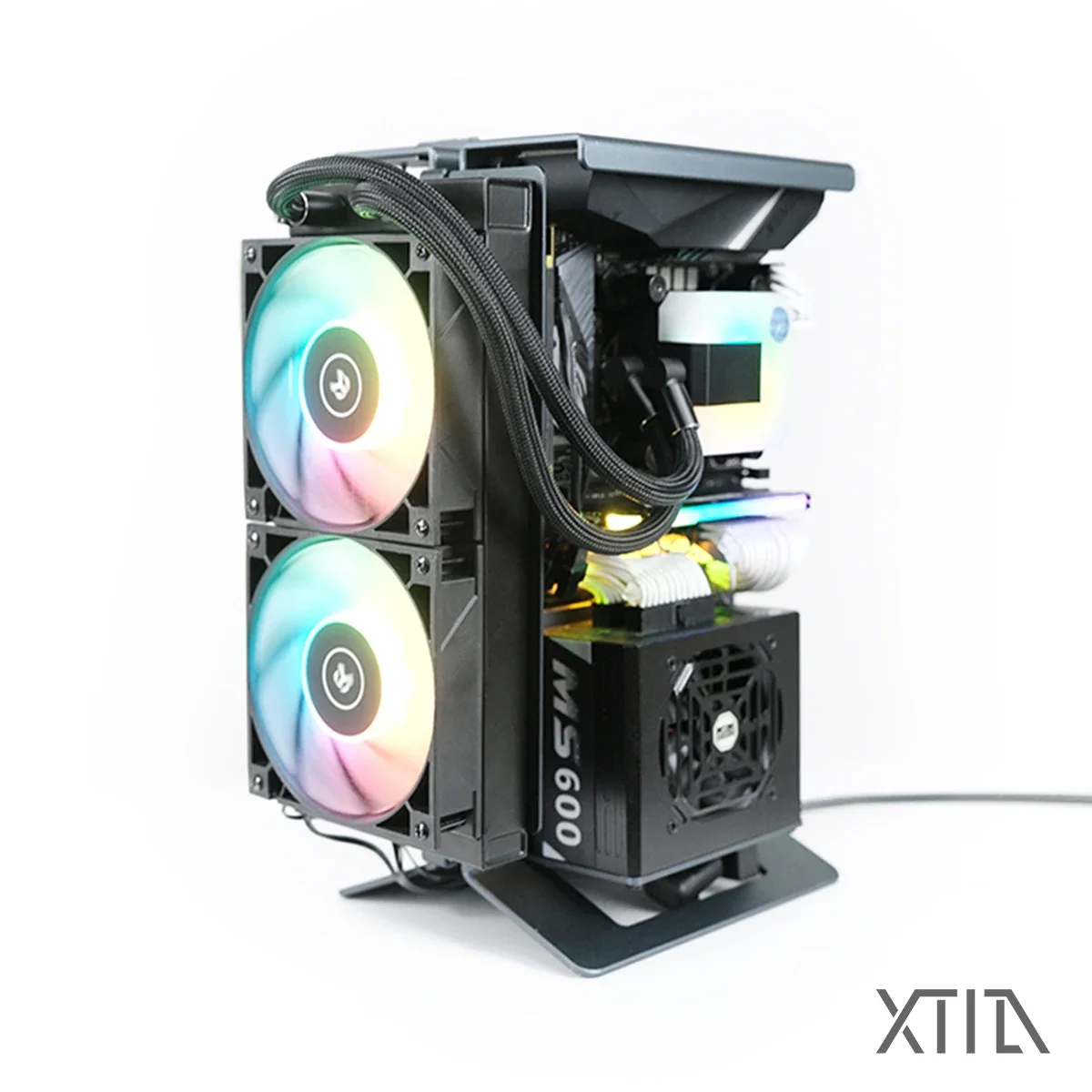 Xproto ūdens dzesēšanas paliktni atbalsta 360 mm 280mm 240mm aukstā izplūdes XTIA paplašināšanas komplekts