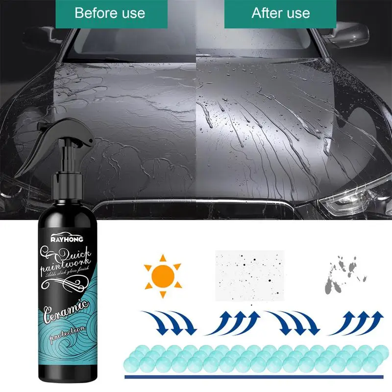Auto Laka Spray Auto Scratch Nano Remonts Spray Keramikas Pārklājums Automašīnām Augstu Aizsardzības Ātru Auto Laka Spray Automašīnām RVs