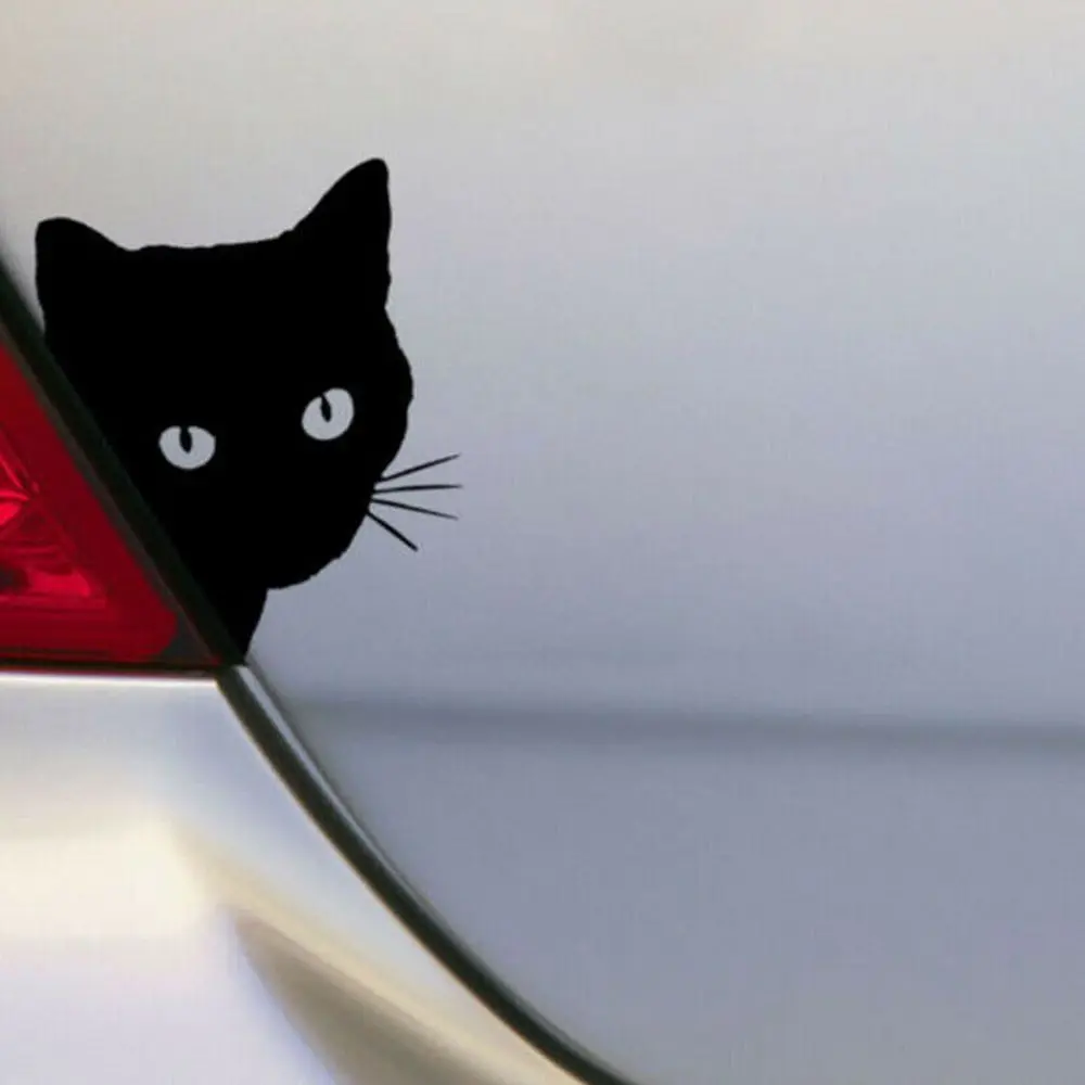 Pašlīmējošas Auto Kaķis Uzlīmes Cat Jaunas Peeking Auto Piederumi Auto Dizains Apdare Smieklīgi Uzlīmes, Auto