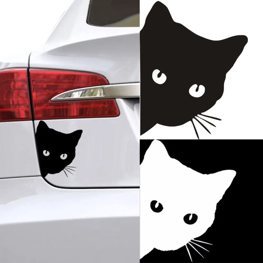 Pašlīmējošas Auto Kaķis Uzlīmes Cat Jaunas Peeking Auto Piederumi Auto Dizains Apdare Smieklīgi Uzlīmes, Auto