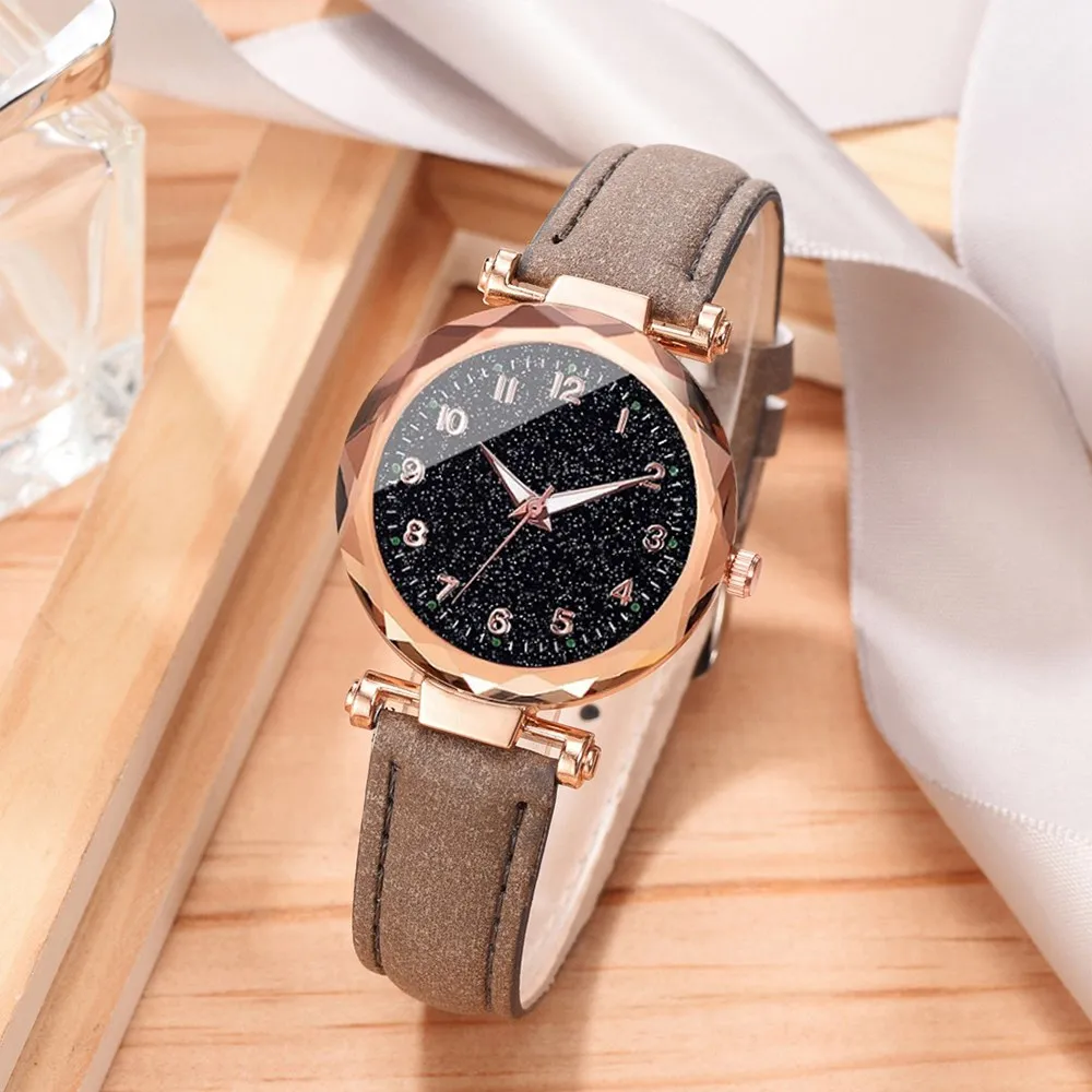 Top Stila Modes Sieviešu Luksusa Ādas Joslas Analogā Kvarca rokas Pulkstenis Dāmas Skatīties Sieviešu Kleita Reloj Mujer Black Pulkstenis