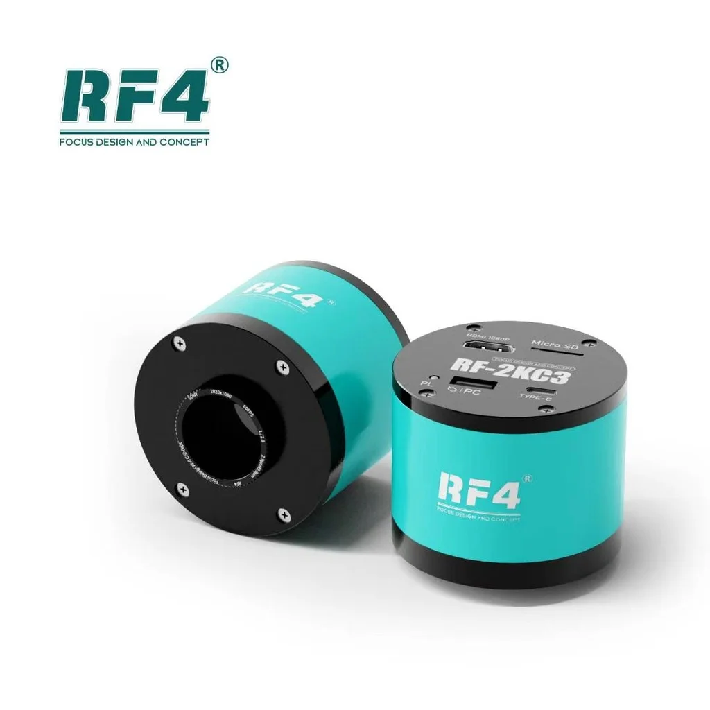 RF4 Full HD, 2K 1080P HDMI Izeja Lupa Video Ierakstīšanas Pamatfunkcijas Jaunu Rūpniecības Video Triocular Mikroskopa Kamera RF-2KC3