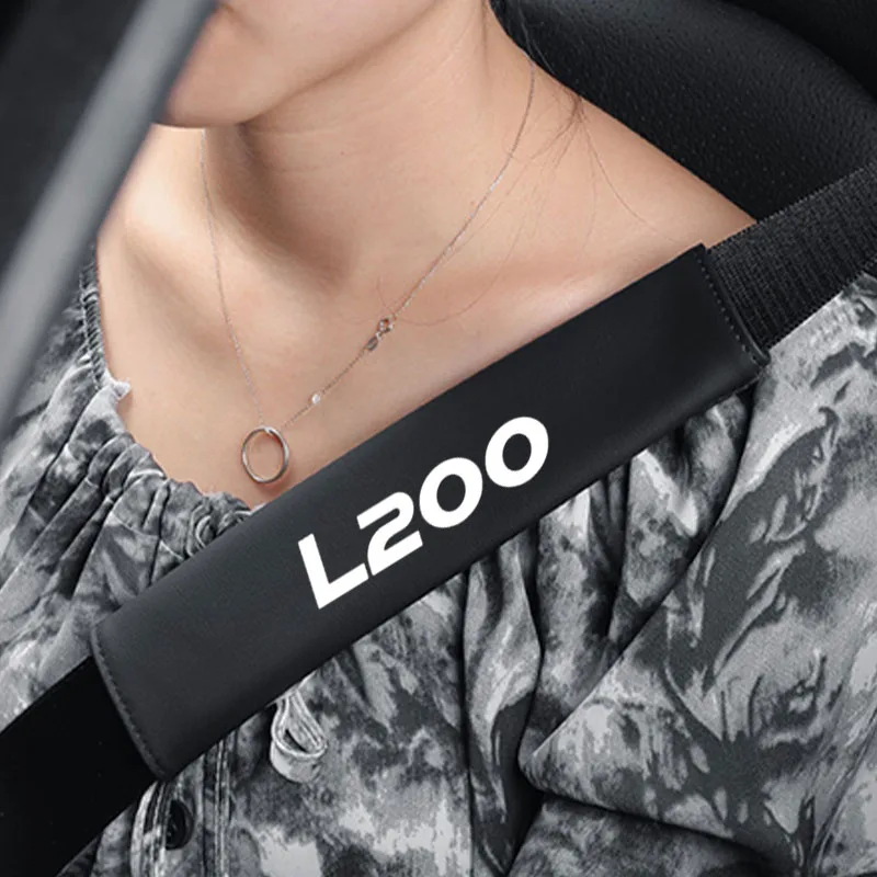 Automašīnas Drošības Jostas Regulējamas Plecu Spilventiņu Automašīnas Drošības Jostas Plecu Segtu Plecu Aizsardzība Mitsubishi L200 Automašīnu Accessorie
