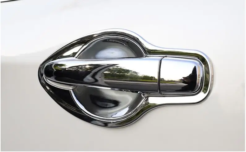 ABS Hromēti Durvju Rokturi Bļodā Durvju rokturi Aizsardzības aptver Vāka Apdare priekš Nissan Qashqai j11 2016-2019 Auto stils