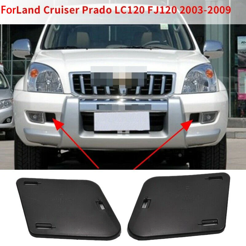 Auto Priekšējie Miglas Lukturi Sānu Atstarotājs Vāks Toyota Land Cruiser Prado LC120 2003. līdz 2009. 52123-60040 Tiesības