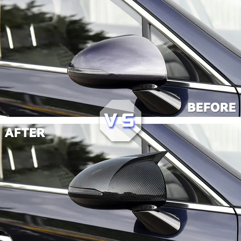 Oglekļa Šķiedras Auto Atpakaļskata Spogulī Vāka Sānu Durvīm Spoguļi Korpusa Apdare, Apdares par Hyundai Sonata DN8 2020 2021