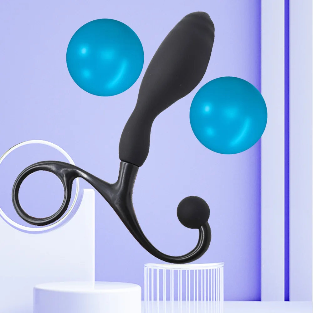 Trīs gabals, kas seksuālo produktus vīriešiem, prostatas un vestibulāro masāža nūjas sievietēm, G-spot klitora stimulācija, kleita